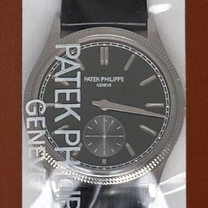 パテックフィリップ - カラトラバ | PATEK PHILIPPE | 6119G-001 | WG グレー文字盤 手巻き レザー | 中古