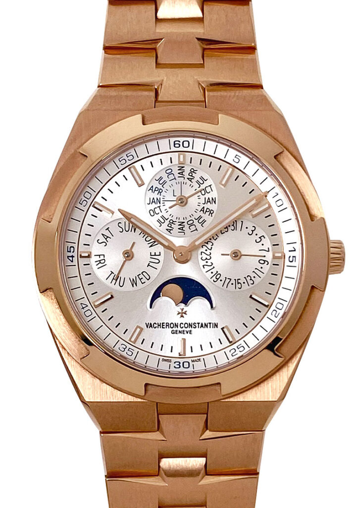 ヴァシュロンコンスタンタン - オーヴァーシーズ エクストラフラット パーペチュアルカレンダー | VACHERON CONSTANTIN | 4300V/120R-B064 | PG シルバー文字盤 自動巻き ブレスレット | 委託品 | 中古