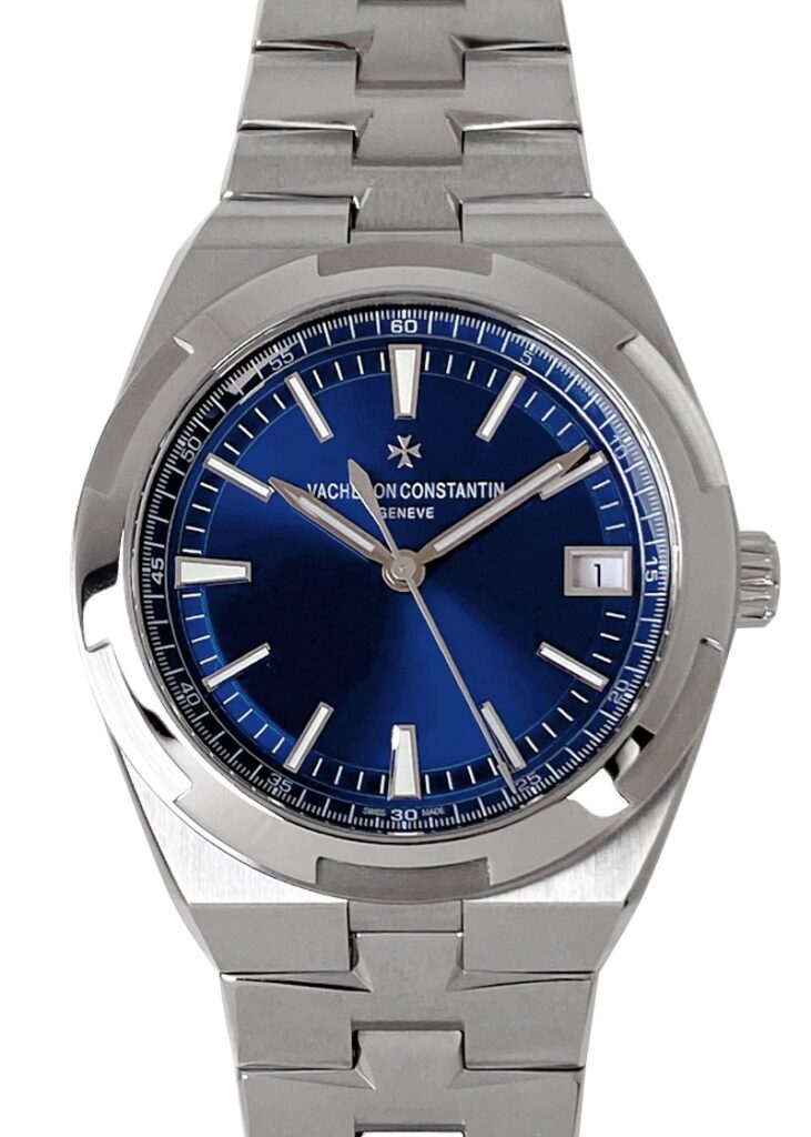 ヴァシュロンコンスタンタン - オーヴァーシーズ | VACHERON CONSTANTIN | 4500V/110A-B128 | SS ブルー文字盤 自動巻き ブレスレット | 委託品 | 中古