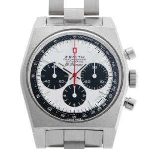 ゼニス - エルプリメロ A384 リバイバル | ZENITH | 03.A384.400/21.M384 | SS 白/黒文字盤 自動巻き ブレスレット | 中古