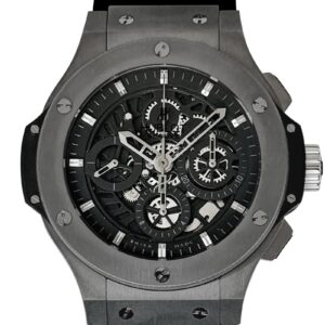 ウブロ - アエロバン タングステン 999本限定 | HUBLOT | 310.KX.1140.RX | タングステン スケルトン文字盤 自動巻き ラバー | 中古