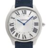 カルティエ - ドライブ ドゥ カルティエ エクストラフラット LM | CARTIER | WSNM0011 | SS シルバー文字盤 手巻き レザー | 未使用品