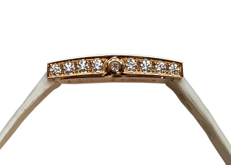 ハリーウィンストン - アヴェニュー クラシック オーロラ | HARRY WINSTON | AVEQHM21RR125 | RG シェル/ダイヤ文字盤 クォーツ レザー | 中古