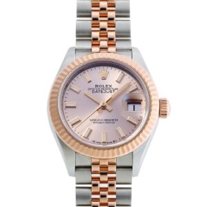 ロレックス - オイスター パーペチュアル デイトジャスト | ROLEX | 279171 | RG&SS ピンク文字盤 自動巻き ブレスレット | 中古