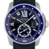 カルティエ - カリブル ドゥ カルティエ ダイバー | CARTIER | WSCA0010 | SS ブルー文字盤 自動巻き ラバー