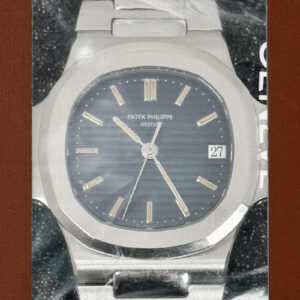 パテックフィリップ - ノーチラス | PATEK PHILIPPE | 3800/1A | SS ブルー文字盤 自動巻き ブレスレット | レストア | 中古