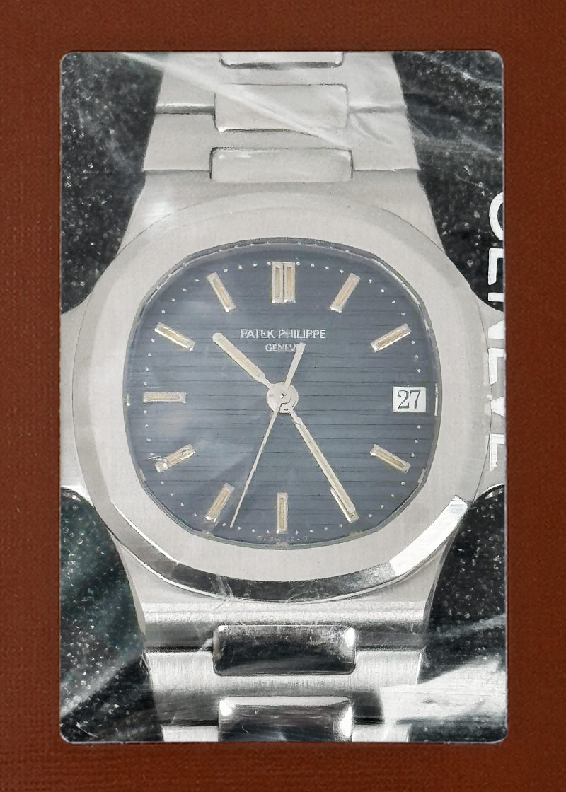 パテックフィリップ - ノーチラス | PATEK PHILIPPE | 3800/1A | SS ブルー文字盤 自動巻き ブレスレット | レストア | 中古