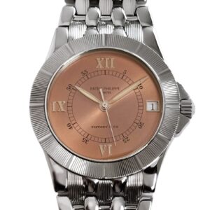 パテックフィリップ - ネプチューン Tiffany Wネーム | PATEK PHILIPPE | 5080/1A-001 | SS ピンク文字盤 自動巻き ブレスレット | 委託品 | 中古