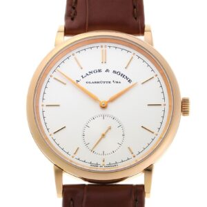 A.ランゲ＆ゾーネ - サクソニア オートマティック | A.LANGE&SOHNE | 380.032 | RG シルバー文字盤 自動巻き レザー | 中古