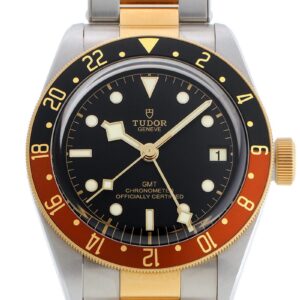 チューダー - ヘリテージ ブラックベイ GMT | TUDOR | 79833MN | YG&SS 黒文字盤 自動巻き ブレスレット | 中古
