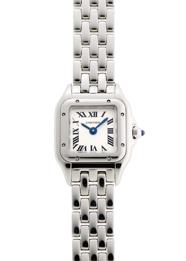 カルティエ - ミニ パンテール | CARTIER | WSPN0019 | SS シルバー文字盤 クォーツ ブレスレット | 中古