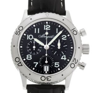 ブレゲ - トランスアトランティック | BREGUET | 3820ST/H2/9W6 | SS 黒文字盤 自動巻き レザー | 中古