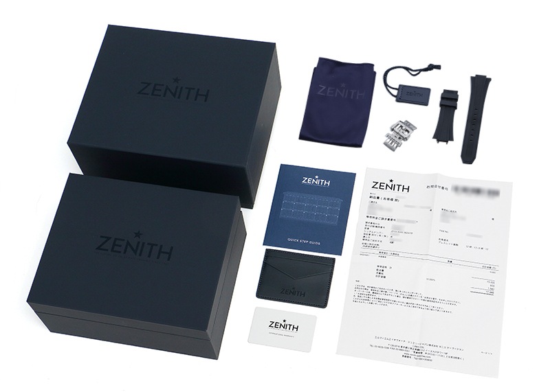 ゼニス - デファイ スカイライン | ZENITH | 03.9300.3620/78.I001 | SS スケルトン文字盤 自動巻き ブレスレット | 中古