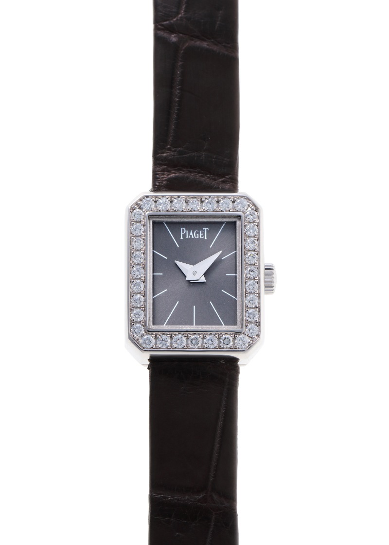 ピアジェ - ミニ プロトコール ダイヤ | PIAGET | G0A37512(P10691) | WG グレー文字盤 クォーツ レザー | 中古