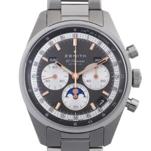 ゼニス - クロノマスター オリジナル トリプルカレンダー | ZENITH | 03.3400.3610/39.M3200 | SS グレー / シルバー文字盤 自動巻き ブレスレット | 委託品 | 未使用品