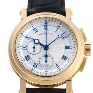 ブレゲ - マリーン II クロノグラフ | BREGUET | 5827BA/12/5ZU | YG シルバー文字盤 自動巻き レザー | 中古