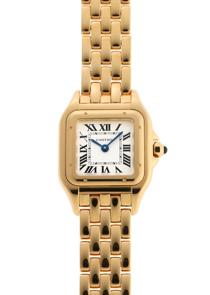 カルティエ - パンテール ドゥ カルティエ SM | CARTIER | WGPN0038 | YG シルバー文字盤 クォーツ ブレスレット