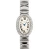 カルティエ - ミニ ベニュワール ベゼルダイヤ | CARTIER | WB5095L2 | WG シルバー文字盤 クォーツ ブレスレット | 中古