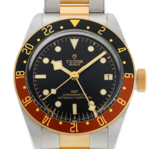 チューダー - ヘリテージ ブラックベイ GMT | TUDOR | 79833MN | YG&SS 黒文字盤 自動巻き ブレスレット | 中古