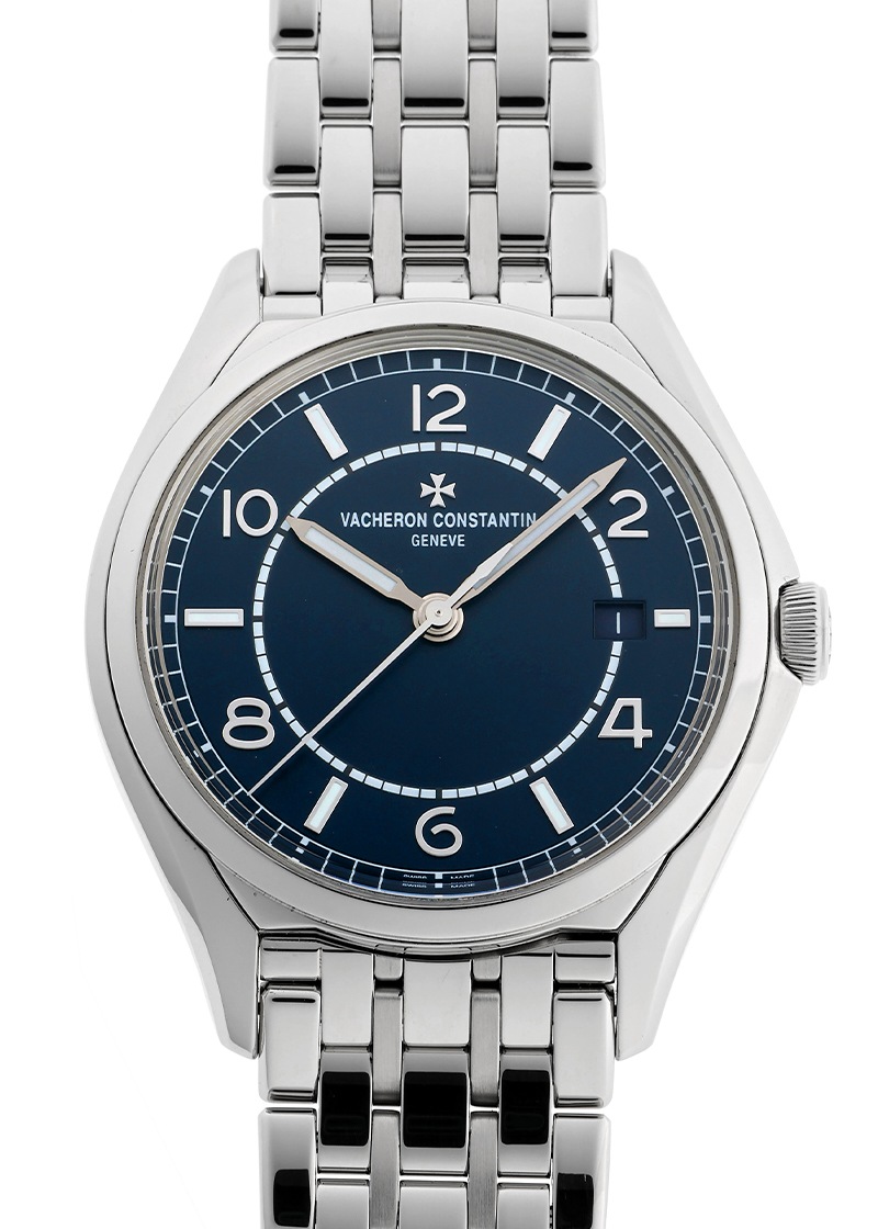 ヴァシュロンコンスタンタン - フィフティーシックス | VACHERON CONSTANTIN | 4600E/110A-B487 | SS ブルー文字盤 自動巻き ブレスレット | 中古
