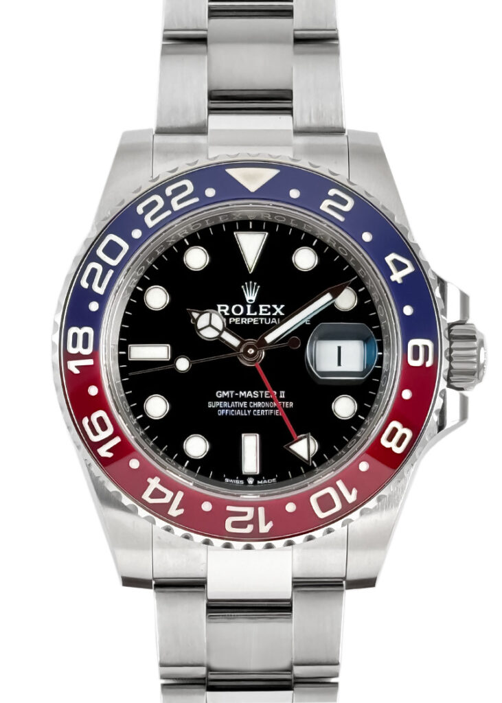 ロレックス - オイスターパーペチュアル GMTマスターII | ROLEX | 126710BLRO | SS 黒文字盤 自動巻き ブレスレット | 委託品 | 中古
