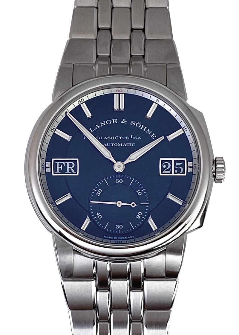A.ランゲ&ゾーネ - オデュッセウス | A.LANGE&SOHNE | 363.179(LSLS3635BA) | SS ブルー文字盤 自動巻き ブレスレット | 中古品