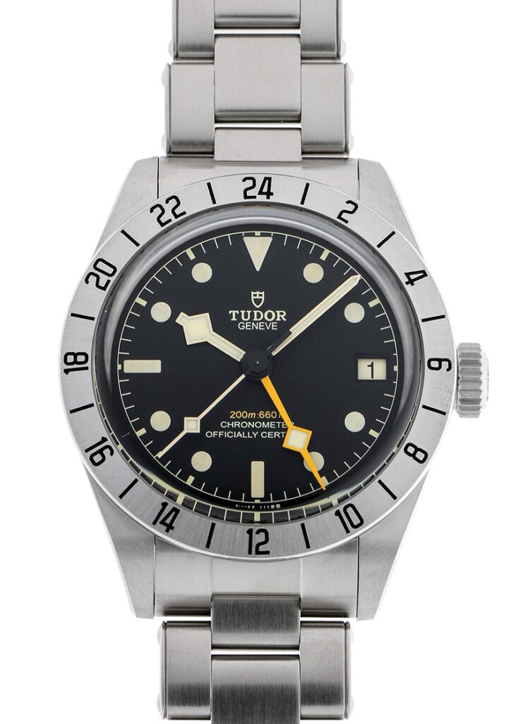 チューダー - ブラックベイ プロ GMT | TUDOR | M79470-0001 | SS 黒文字盤 自動巻き ブレスレット