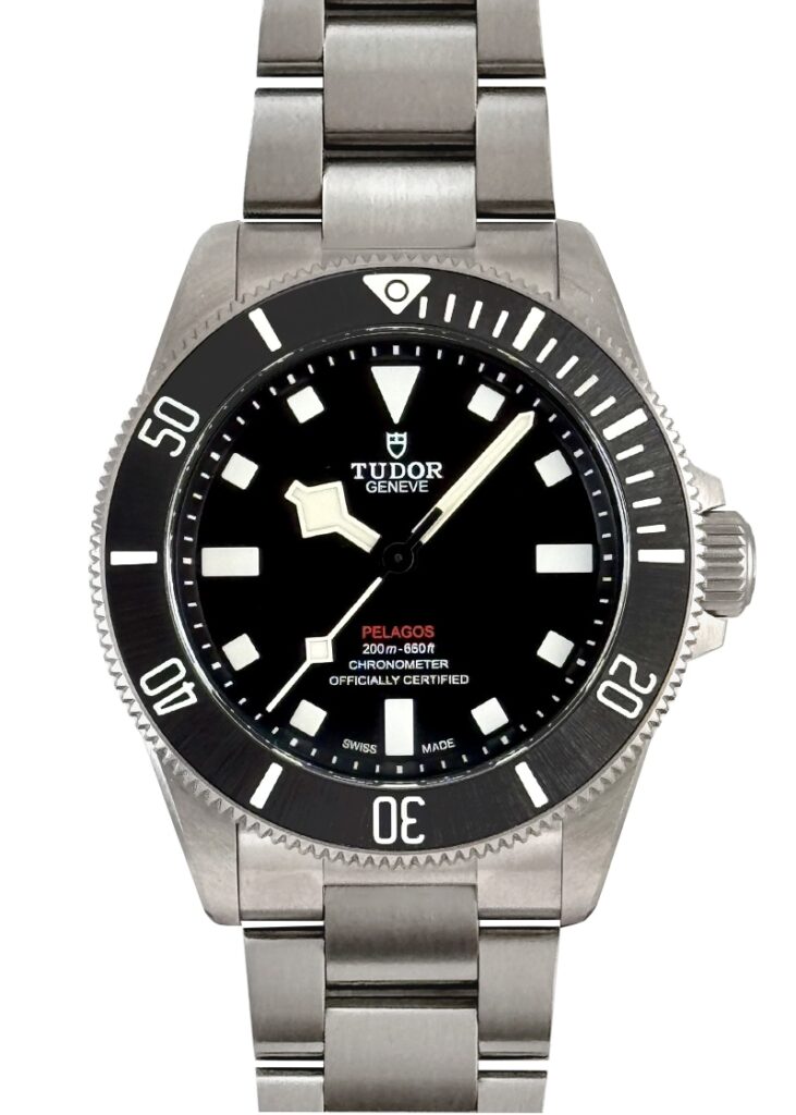 チューダー - ペラゴス 39 | TUDOR | M25407N-0001 | TI 黒文字盤 自動巻き ブレスレット | 中古