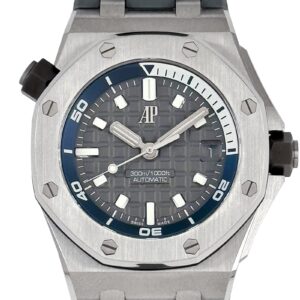 オーデマピゲ - ロイヤルオーク オフショアダイバー | AUDEMARS PIGUET | 15720ST.OO.A009CA.01 | SS グレー文字盤 自動巻き ラバー | 中古