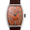 フランクミュラー - トノーカーベックス クレイジーアワーズ | FRANCK MULLER | 5850CH | WG コッパー文字盤 自動巻き レザー | 委託品 | 中古