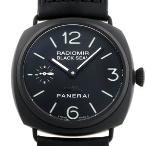 オフィチーネパネライ - ラジオミール ブラックシール | OFFICINE PANERAI | PAM00292 | CE 黒文字盤 自動巻き レザー | 中古