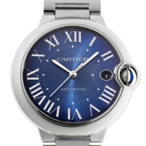 カルティエ - バロン ブルー ドゥ カルティエ | CARTIER | WSBB0061 | SS ブルー文字盤 自動巻き ブレスレット | 中古