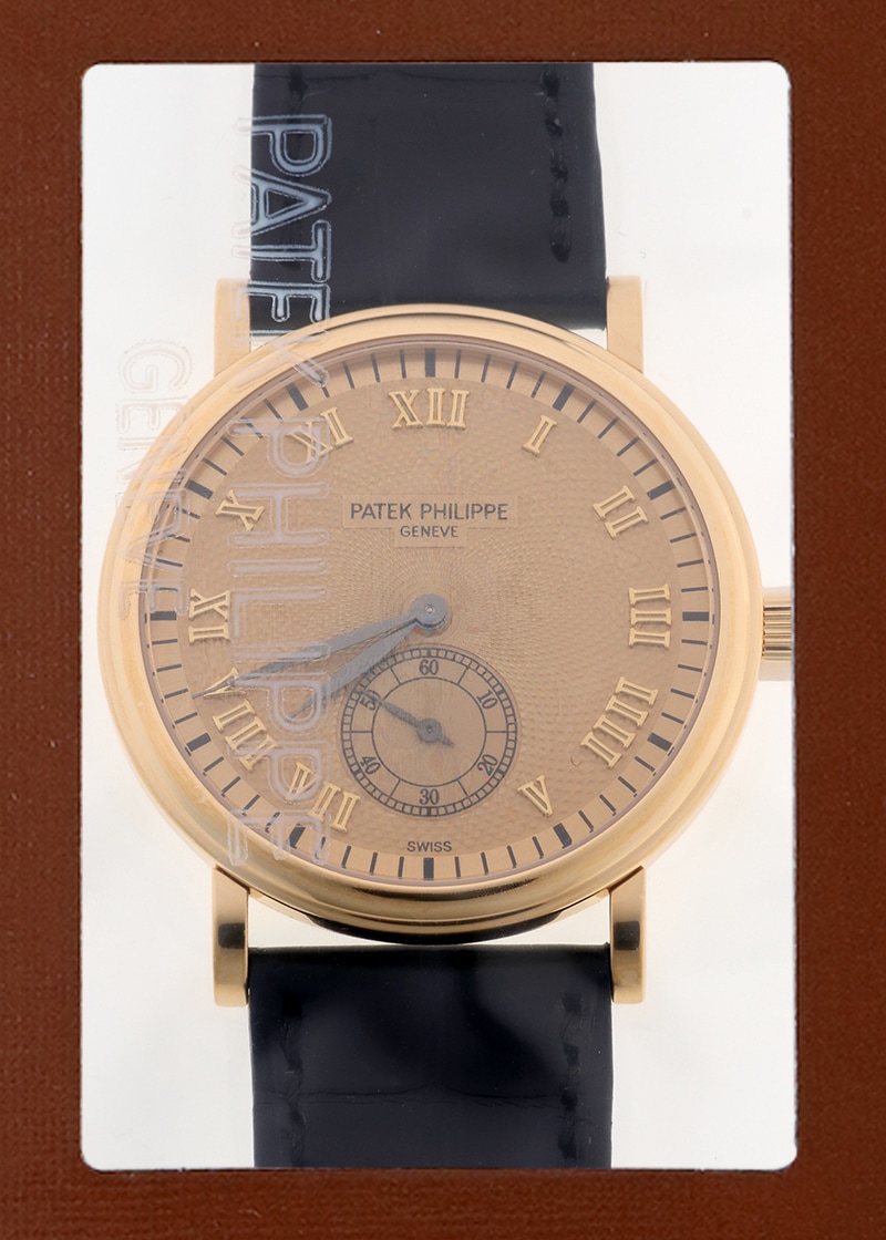 パテックフィリップ - カラトラバ | PATEK PHILIPPE | 5022J-001 | YG シャンパン文字盤 手巻き レザー | レストア