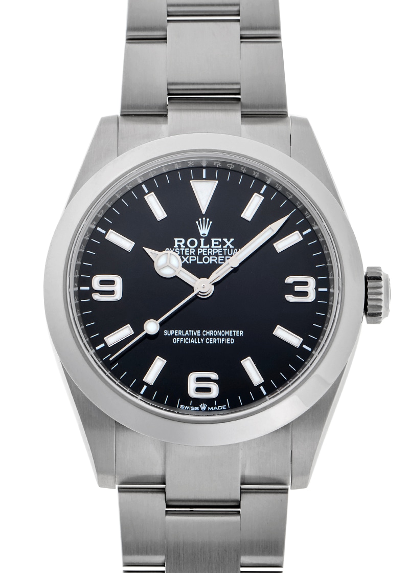 ロレックス - オイスター パーペチュアル エクスプローラー | ROLEX | 224270 | SS 黒文字盤 自動巻き ブレスレット | 中古