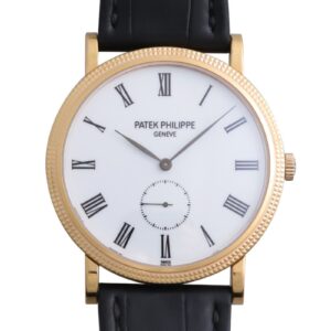 パテックフィリップ - カラトラバ | PATEK PHILIPPE | 5119R-001 | RG 白文字盤 手巻き レザー | 中古