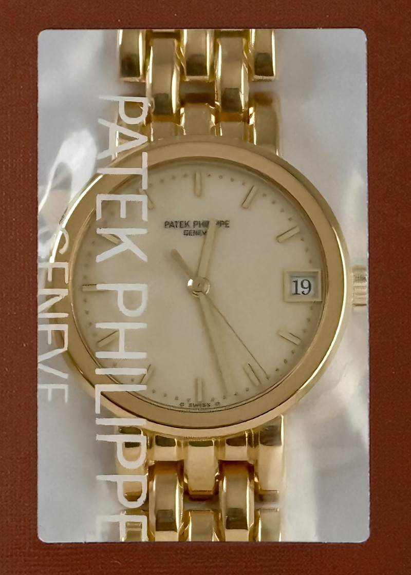 パテックフィリップ - カラトラバ | PATEK PHILIPPE | 5012/3J-001 | YG アイボリー文字盤 自動巻き ブレスレット | レストア