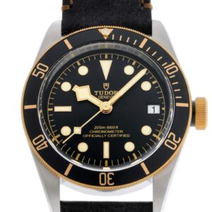 チューダー - ブラックベイ | TUDOR | M79733N-0007 | YG&SS 黒文字盤 自動巻き レザー | 中古