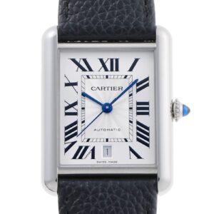 カルティエ - タンク マスト XL | CARTIER | WSTA0040 | SS シルバー文字盤 自動巻き レザー | 中古