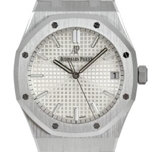 オーデマピゲ - ロイヤルオーク | AUDEMARS PIGUET | 15500ST.OO.1220ST.04 | SS シルバー文字盤 自動巻き ブレスレット | 中古