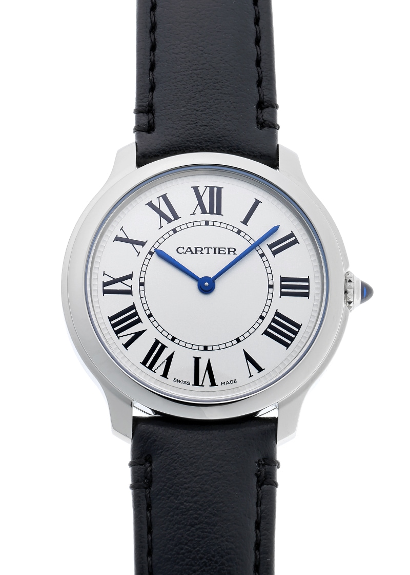 カルティエ - ロンド マスト ドゥ カルティエ | CARTIER | WSRN0031 | SS シルバー文字盤 クォーツ レザー | 未使用品