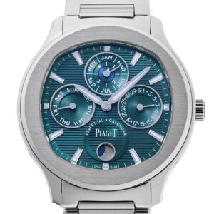 ピアジェ - ポロ パーペチュアルカレンダー ウルトラシン | PIAGET | G0A48005(P11807) | SS グリーン文字盤 自動巻き ブレスレット | 中古