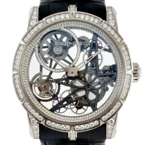 ロジェデュブイ - エクスカリバー モノバランシエ 28本限定 | ROGER DUBUIS | RDDBEX0807 | WG スケルトン文字盤 自動巻き レザー | 委託品 | 中古