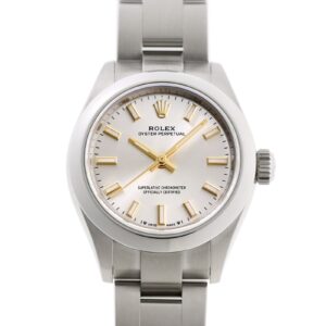 ロレックス - オイスター パーペチュアル | ROLEX | 276200 | SS シルバー文字盤 自動巻き ブレスレット | 中古
