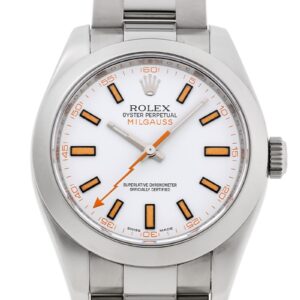 ロレックス - オイスター パーペチュアル ミルガウス | ROLEX | 116400 | SS 白文字盤 自動巻き ブレスレット| 中古