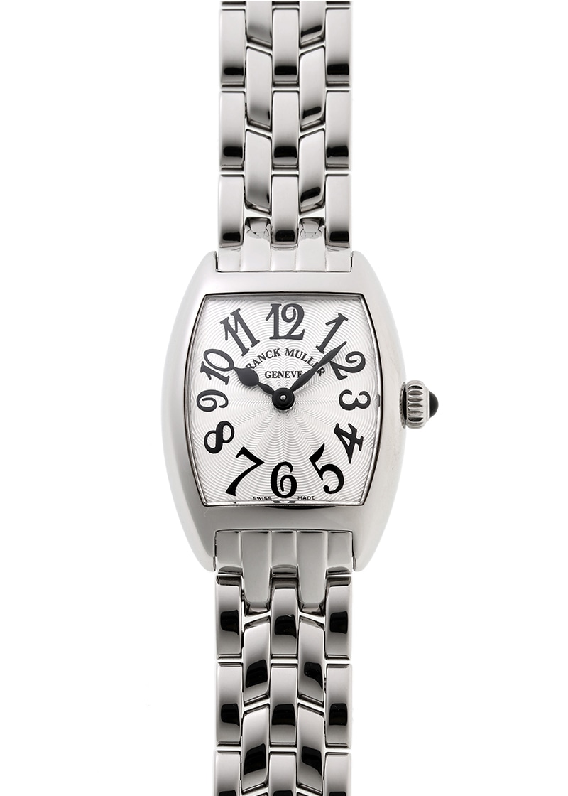 フランクミュラー - トノーカーベックス インターミディエ | FRANCK MULLER | 2252QZ | SSシルバー文字盤 クオーツ ブレスレット | 中古