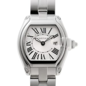 カルティエ - ロードスター SM | CARTIER | W62016V3 | SS シルバー文字盤 クォーツ ブレスレット | 中古