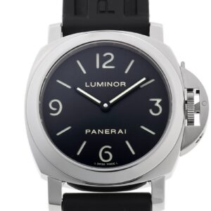 オフィチーネパネライ - ルミノール ベース | OFFICINE PANERAI | PAM00112 | SS 黒文字盤 手巻き ラバー | 中古