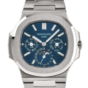 パテックフィリップ - ノーチラス パーペチュアルカレンダー | PATEK PHILIPPE | 5740/1G-001 | WG ブルー文字盤 自動巻き ブレスレット | 委託品 | 未使用品