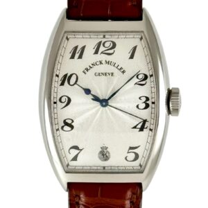 フランクミュラー - トノウカーベックス | FRANCK MULLER | 5850SC Real madrid | SS シルバー文字盤 自動巻き レザー | 委託品 | 中古
