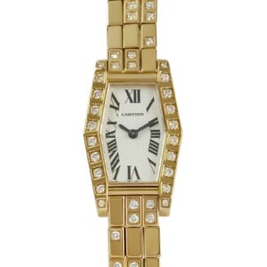 カルティエ - ヘキサゴナル ラニエールSM | CARTIER | WJ2008XC | YG シルバー文字盤 クォーツ ブレスレット | 委託品 | 中古
